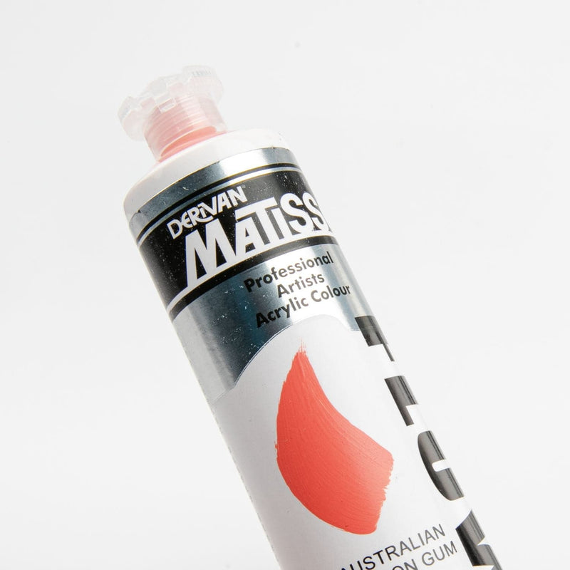 Tomato Matisse Acrylic Paint  Flow S2 75mL Australian Salmon Gum Acrylic Paints