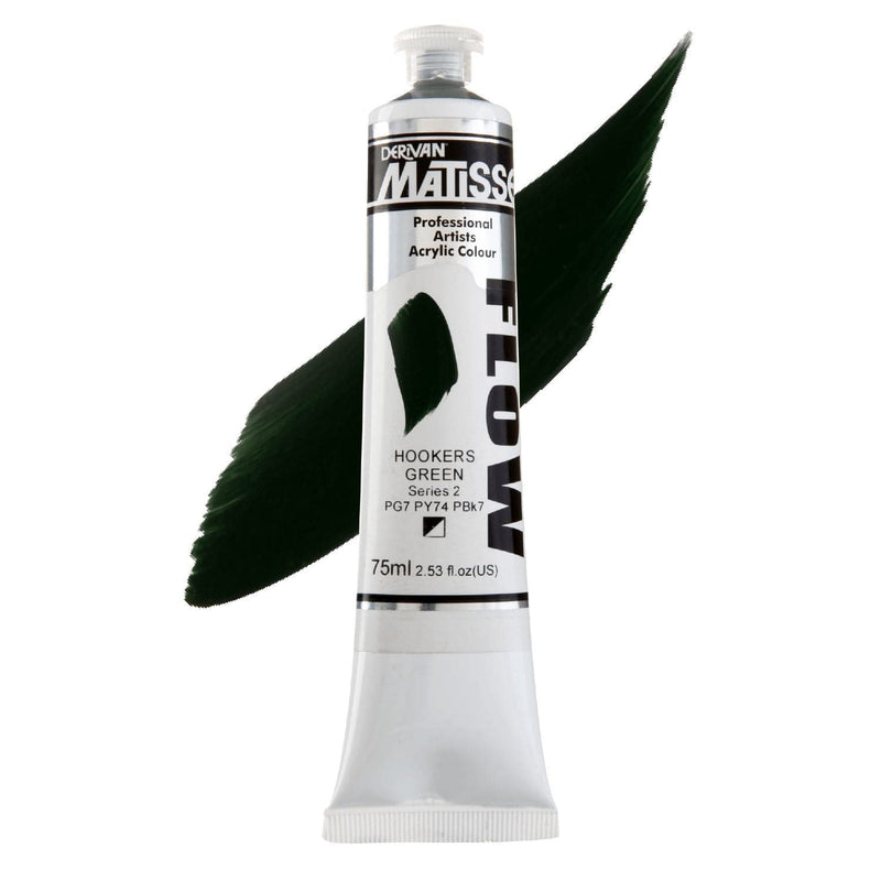 Dark Slate Gray Matisse Acrylic Paint  Flow S2 75mL Hookers Green Acrylic Paints