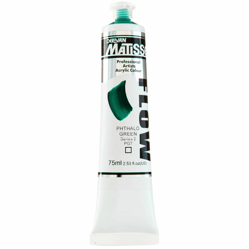 Lavender Matisse Acrylic Paint  Flow S2 75mL Phthalo Green Acrylic Paints