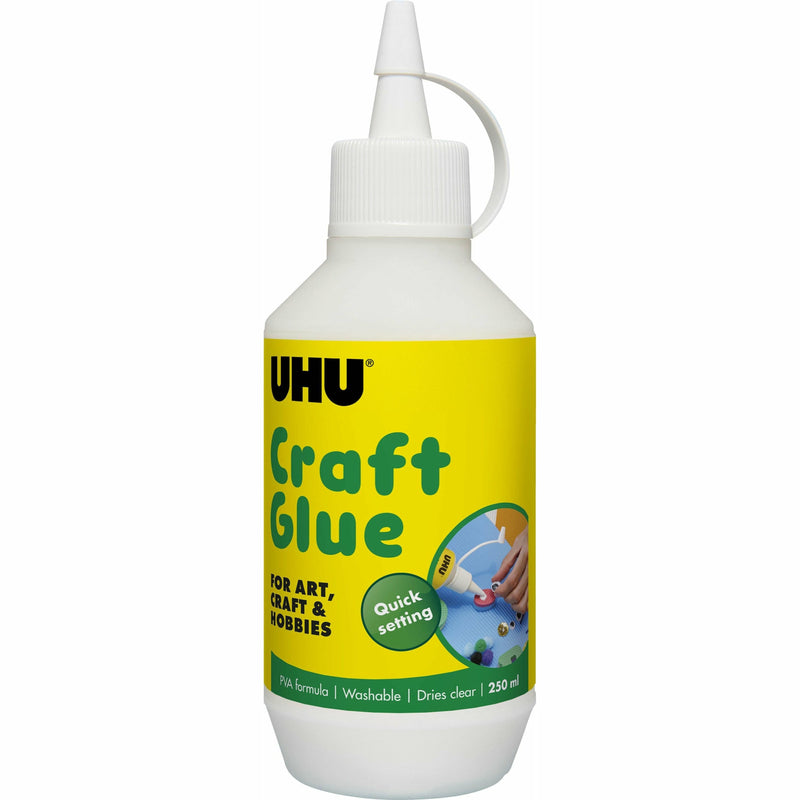 Dark Slate Gray UHU Craft Glue 250ml Glues