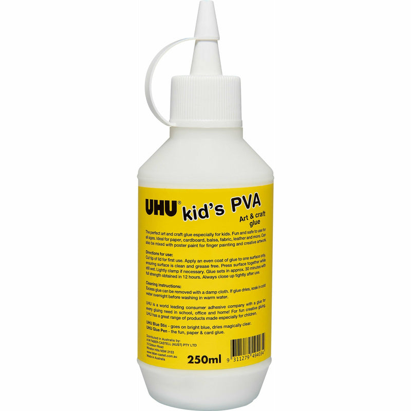 Goldenrod UHU Kids PVA 250ml Kids Glues