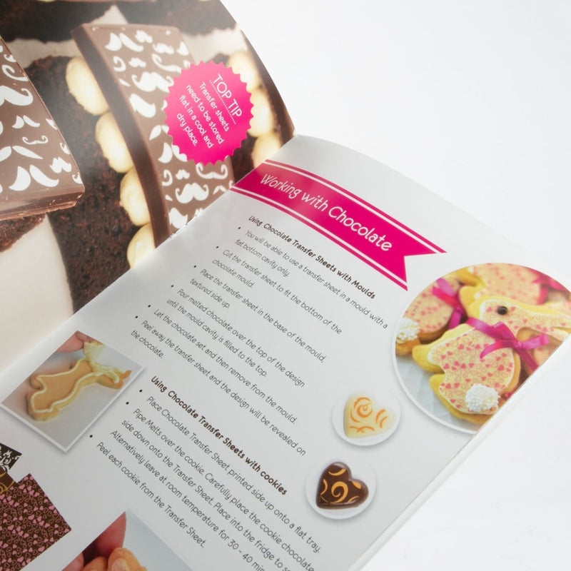 Violet Red Roberts Chocolate Making Recipe Book Ingredients and Edibles - Chocolate Making