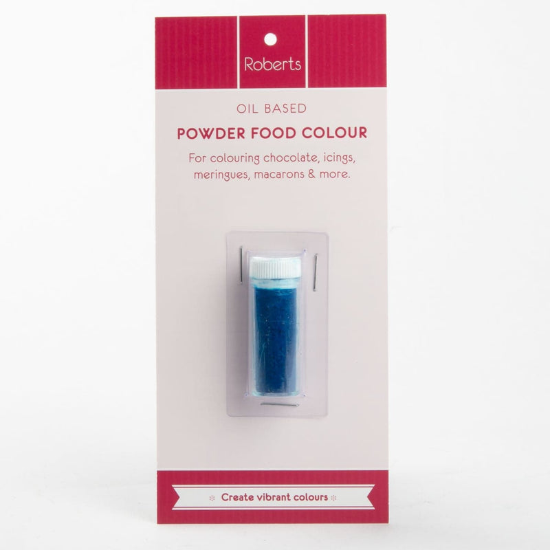 Light Gray Roberts Powdered Food Dye Blue 1g Ingredients and Edibles - Chocolate Making
