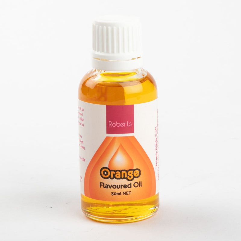 Maroon Roberts Oil for Baking and Chocolate Flavouring Orange 30ml Ingredients and Edibles - Chocolate Making