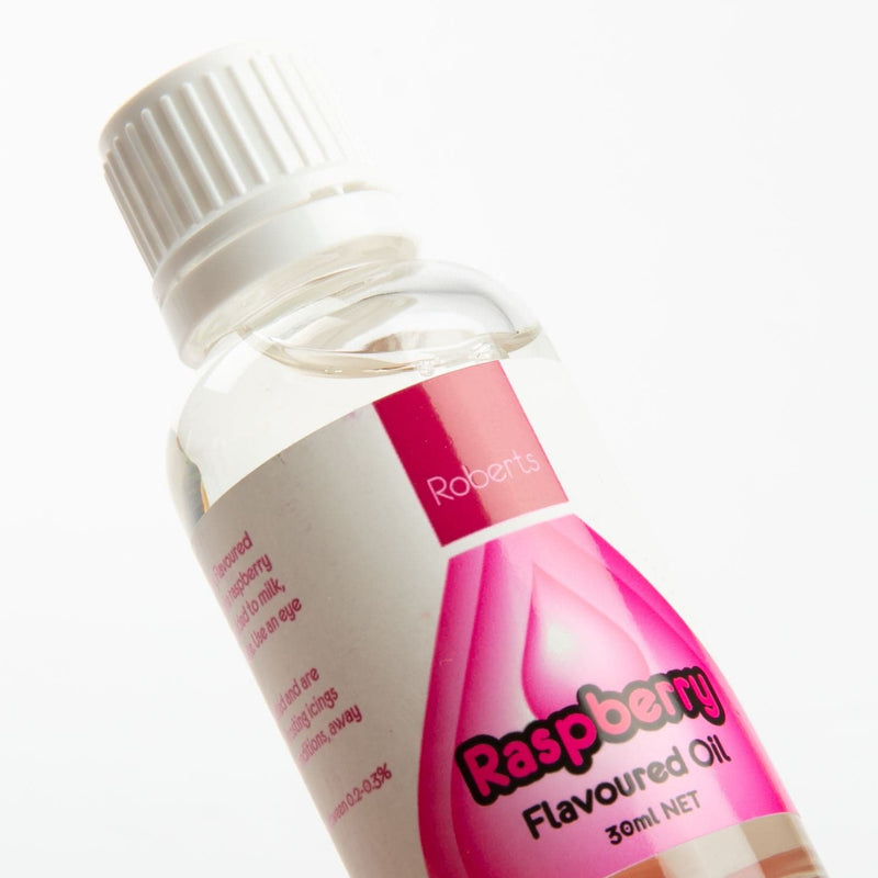 Firebrick Roberts Oil for Baking and Chocolate Flavouring Raspberry 30ml Ingredients and Edibles - Chocolate Making