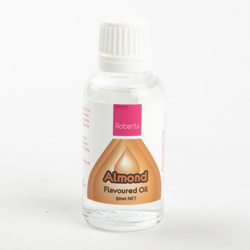 Violet Red Roberts Oil for Baking and Chocolate Flavouring Almond 30ml Ingredients and Edibles - Chocolate Making