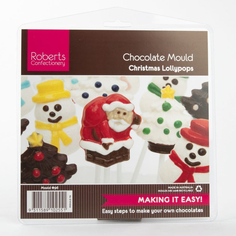 Firebrick Roberts Chocolate Mould Christmas Lollipops Chocolate Moulds