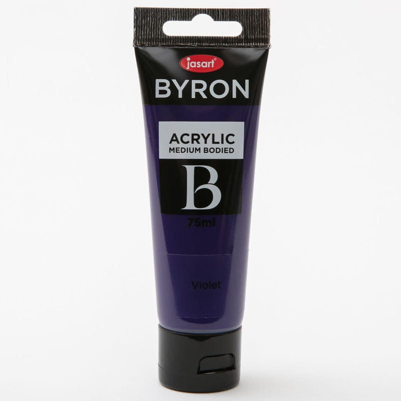 Dark Slate Gray Jasart Byron Acrylic Paint 75ml Tube - Violet Acrylic Paints