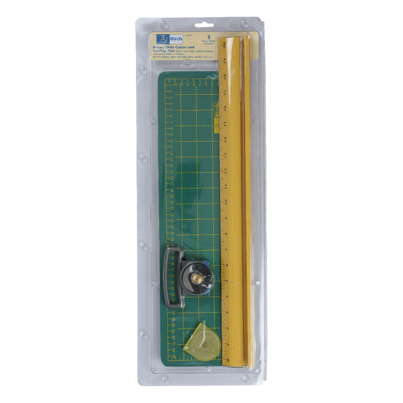 Dark Slate Gray Rotary Slide Cutter & Mat Set