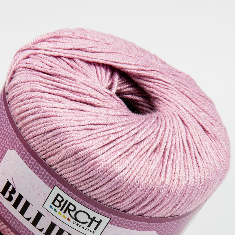 Thistle Birch Knitting Yarn Billie 80% Bamboo 20% Wool 50G Apple Ball - Rose Knitting and Crochet Yarn