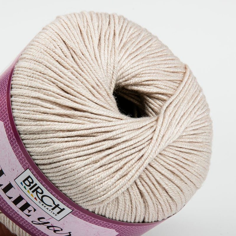 Gray Birch Knitting Yarn Billie 80/20 Bamboo/Wool Apple Ball-Shale 50g Knitting and Crochet Yarn