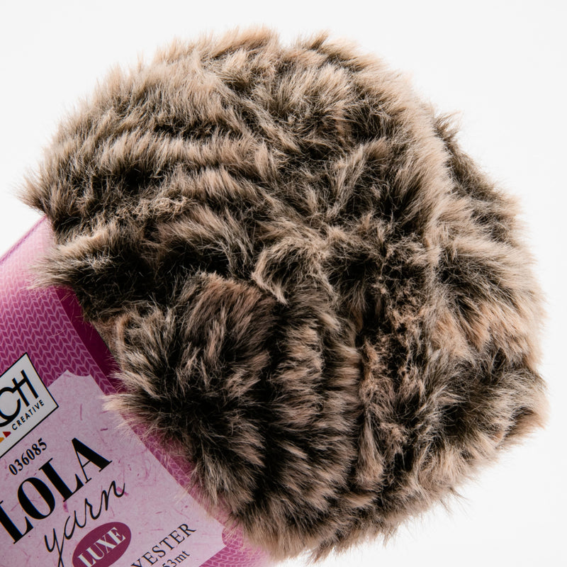 Black Birch Lola Yarn 100% Polyester 100G   - Bear Knitting and Crochet Yarn