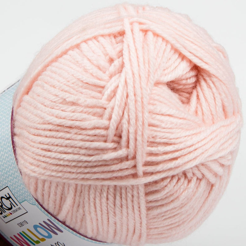 Rosy Brown Birch Yarn Willow Dk Yarn 45% Acrylic 55% Nylon 100G - 03 Pink Blush Knitting and Crochet Yarn