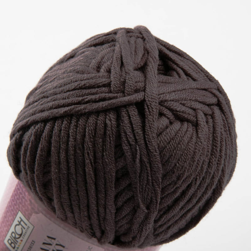 White Smoke Birch Caviana Chunky - 60% Cotton 40% Acrylic- 150G - 05 Charcoal Knitting and Crochet Yarn