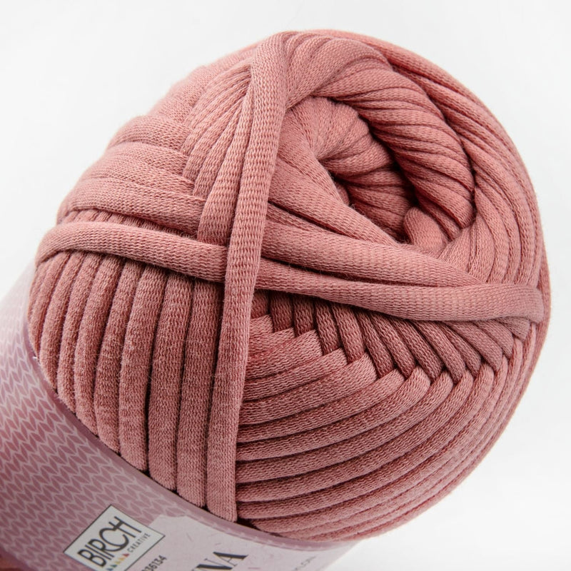 Rosy Brown Birch Ayanna - 55% Cotton 45%Nylon - 200G - 07 Rosette Knitting and Crochet Yarn