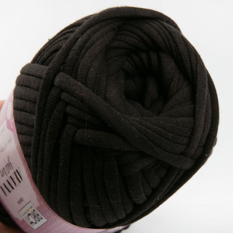 Black Birch Ayanna - 55% Cotton 45%Nylon - 200G - 08 Noir Knitting and Crochet Yarn