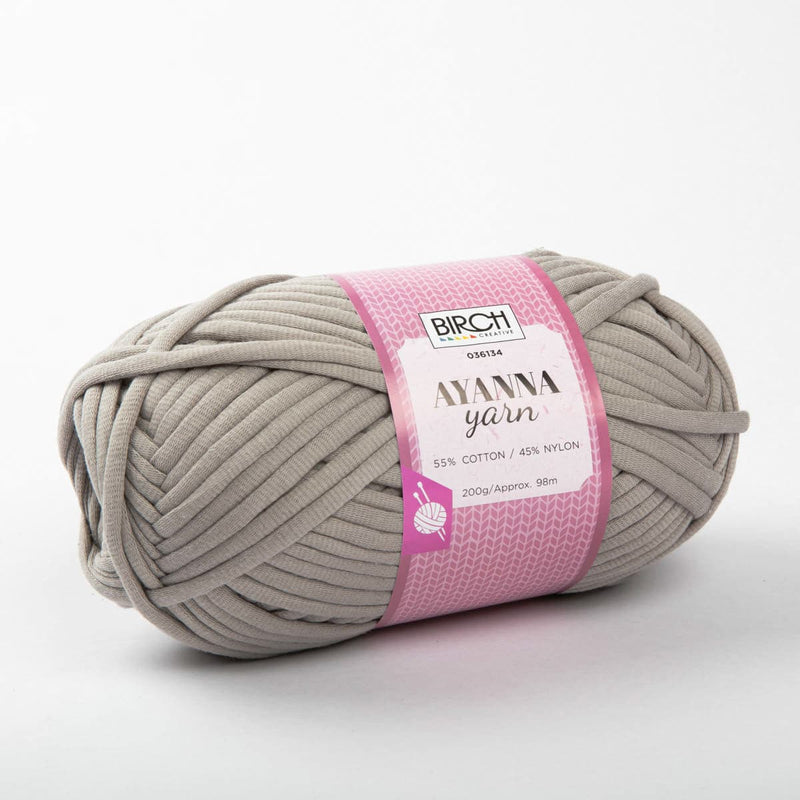 Lavender Birch Ayanna - 55% Cotton 45%Nylon - 200G - 09 Shale Knitting and Crochet Yarn