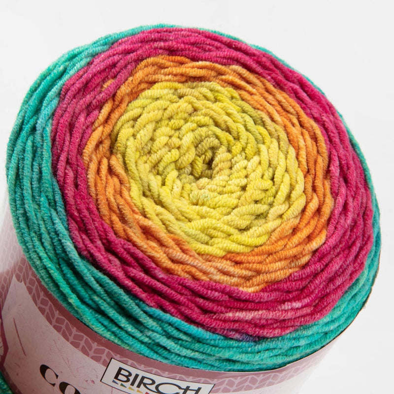 Light Gray Birch Cove Print - 60% Cotton 40% Acrylic 100G - 19 Sunraysia Knitting and Crochet Yarn