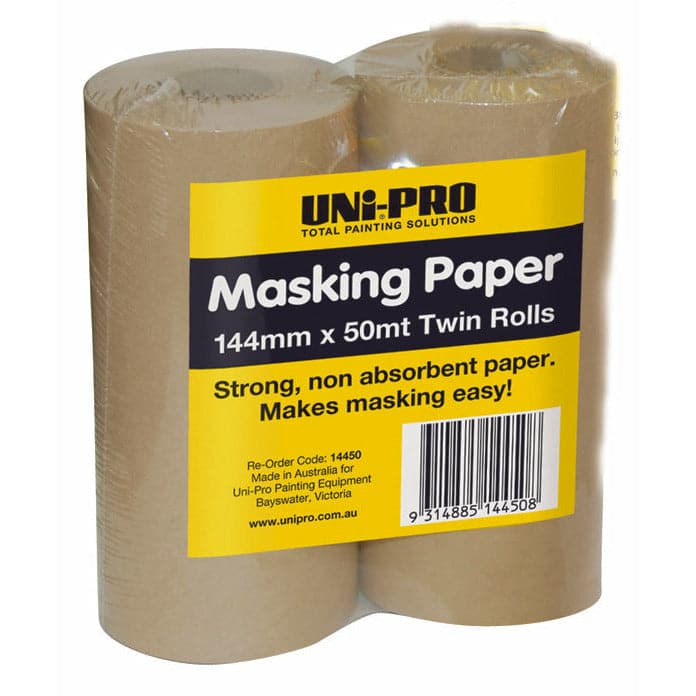 Dark Khaki UNi-PRO Masking Paper Twin Pack Adhesives