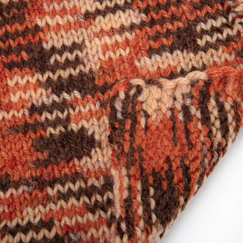 Sienna Malli Knitting Yarn Choc Orange Multi Colour 100g Knitting and Crochet Yarn