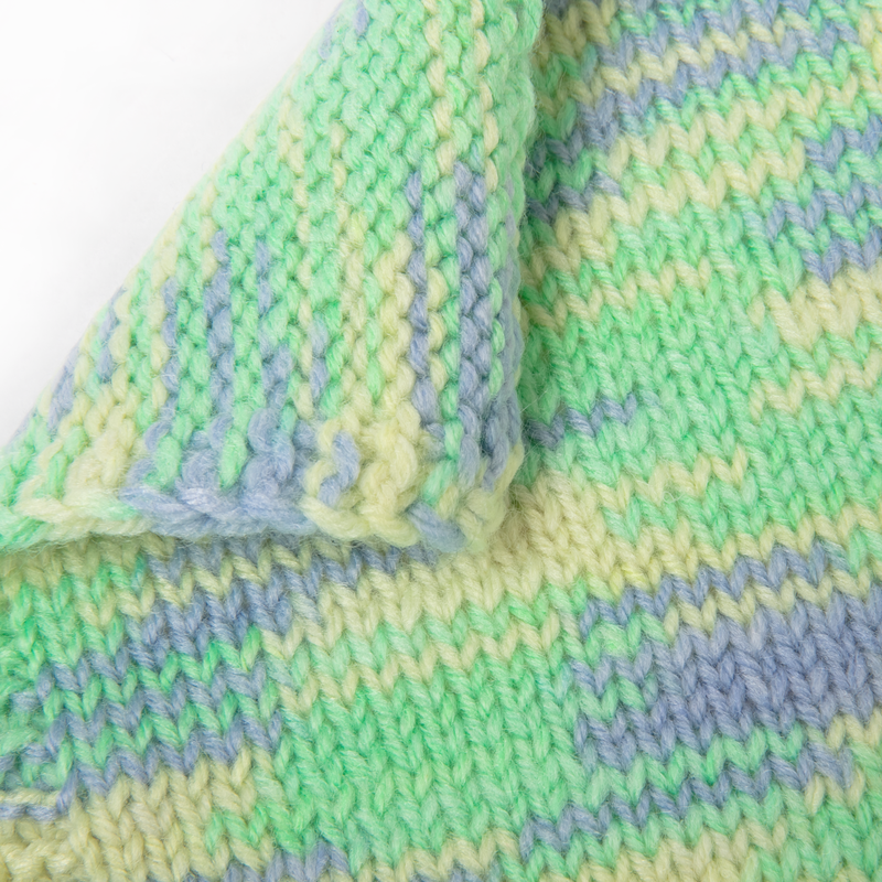 Dark Sea Green Malli Knitting Yarn Lemon Multi Colour 100g Knitting and Crochet Yarn