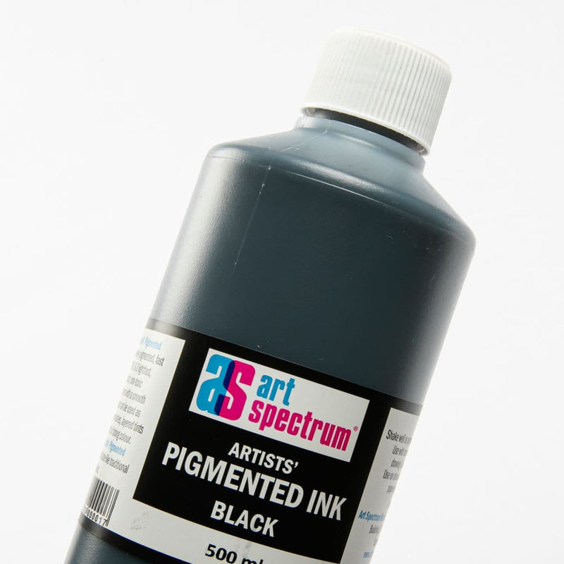 Dark Slate Gray Art Spectrum Pigmented Ink 500Ml Black Inks