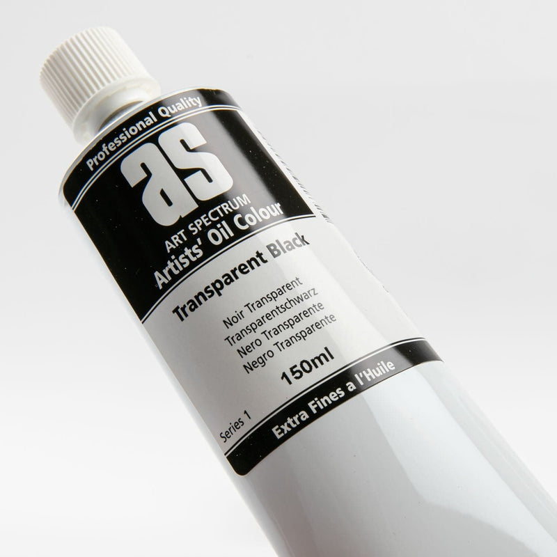 Dark Gray Art Spectrum Oil Paint 150mL Transparent Black  S1 Oil Paints