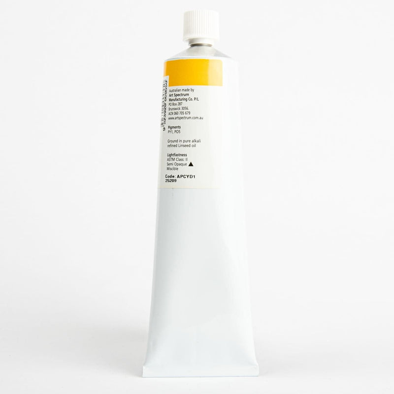White Smoke Art Spectrum Art Prism Oil Paint  150mL Cadmium Yellow Deep Hue Oil Paints