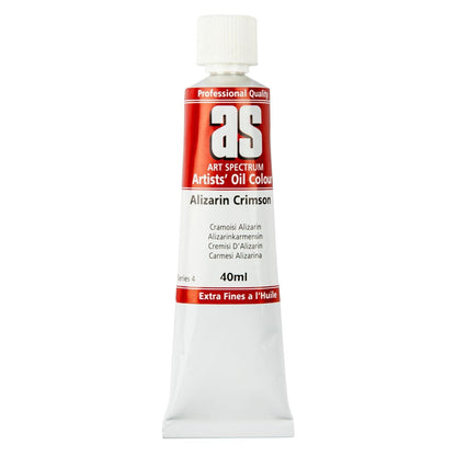 Lavender Art Spectrum Oil Paint 40mL Alizarin Crimson  S4 Oil Paints