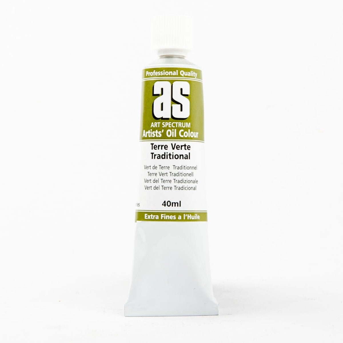 White Smoke Art Spectrum Oil Paint 40mL Terre Verte Traditional  S1 Oil Paints
