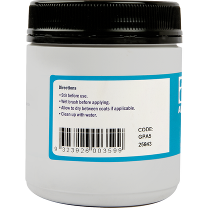 Dark Slate Gray Art Spectrum  500mL Artists' Quality Gesso - White Acrylic Paints