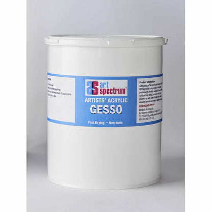 Cornflower Blue Art Spectrum  1Lt Artists' Quality Gesso - White Acrylic Paints