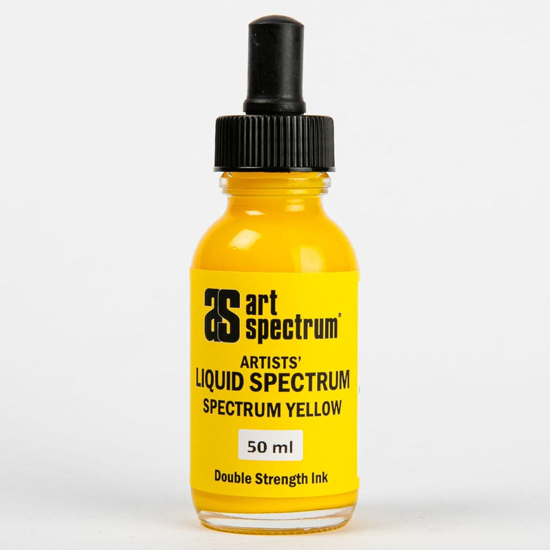White Smoke Art Spectrum Liquid Spectrum 50Ml Spectrum Yellow Inks