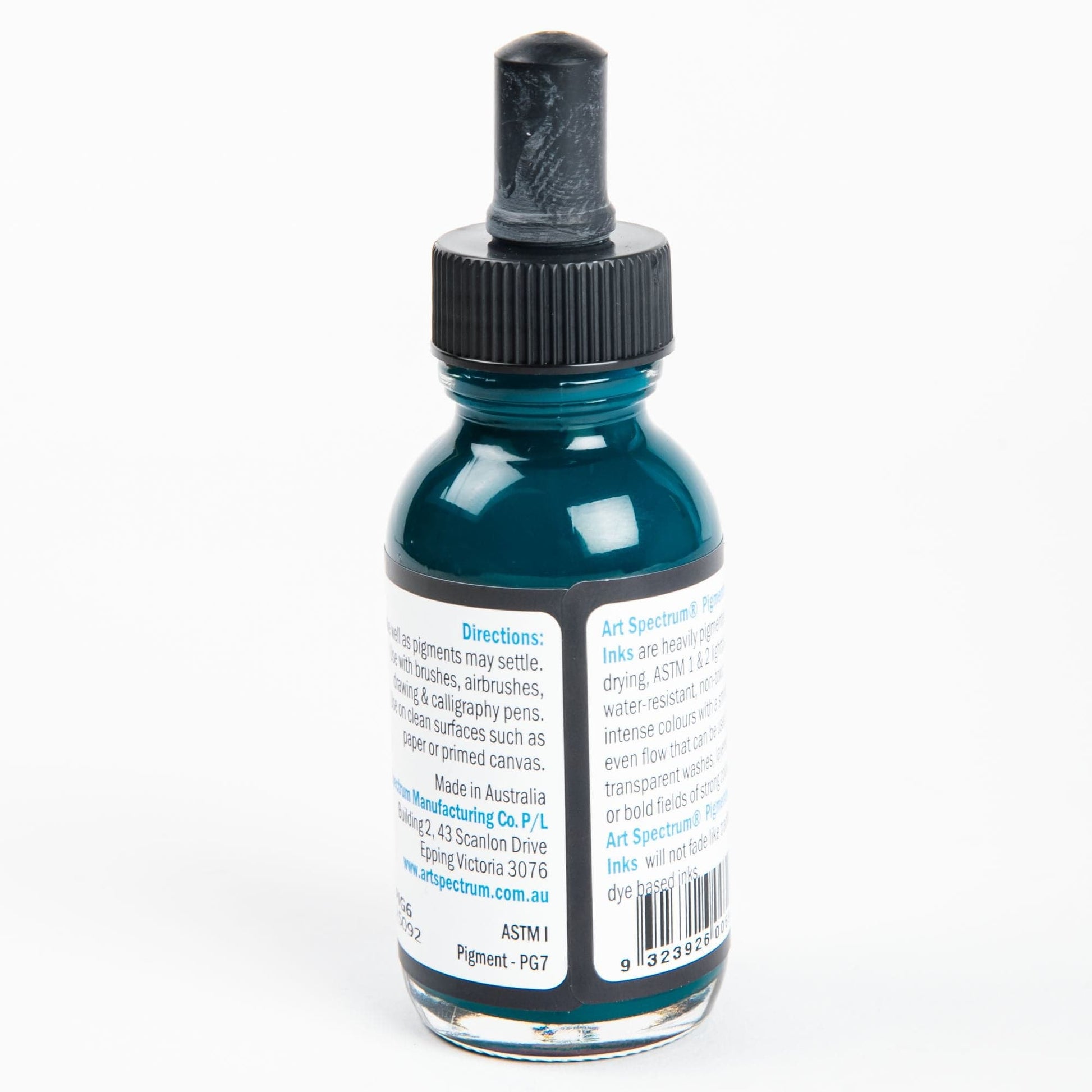 Dark Slate Gray Art Spectrum Pigmented Ink 50mL Green Inks
