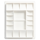 Beige Art Spectrum Plastic Palette - 16 Well With Lid Paint Palettes