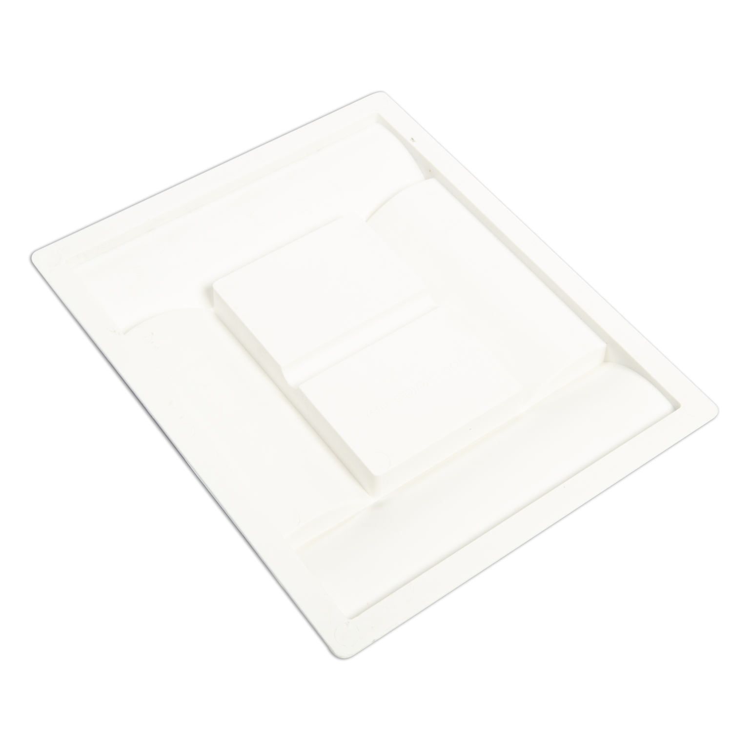 White Smoke Art Spectrum Plastic Palette - 16 Well With Lid Paint Palettes