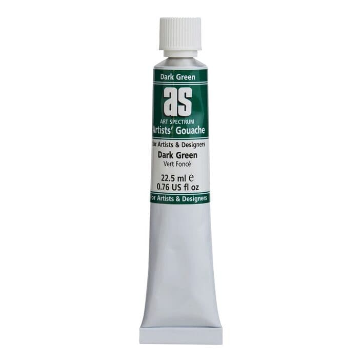 Art Spectrum Gouache 22 5mL Dark Green   9323926006705 800x 