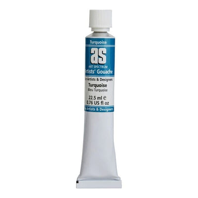 Light Gray Art Spectrum  Gouache 22.5mL Turquoise Gouache