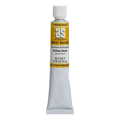 Dark Goldenrod Art Spectrum  Gouache 22.5mL Yellow Deep Gouache