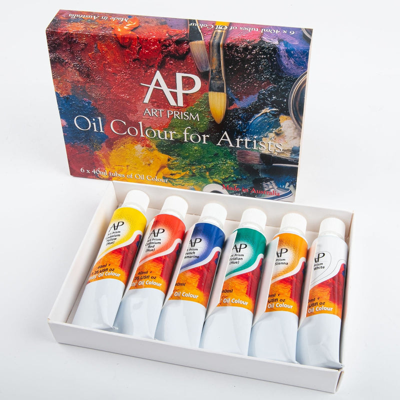 Goldenrod Art Spectrum Art Prism Oil Paint-Assorted Colours 40ml (Set Of 6) Oil Paints