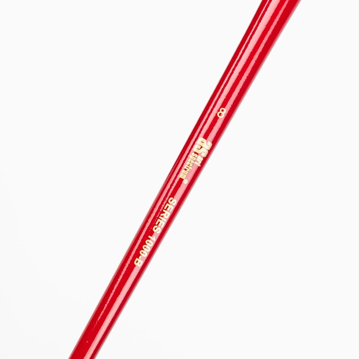 Snow Art Spectrum Brush Series 1000 Interlocked Hog Bristle - Bright Size - 8 Paint Brushes