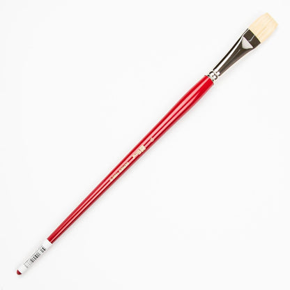 Snow Art Spectrum Brush Series 1000 Interlocked Hog Bristle - Bright Size - 10 Paint Brushes