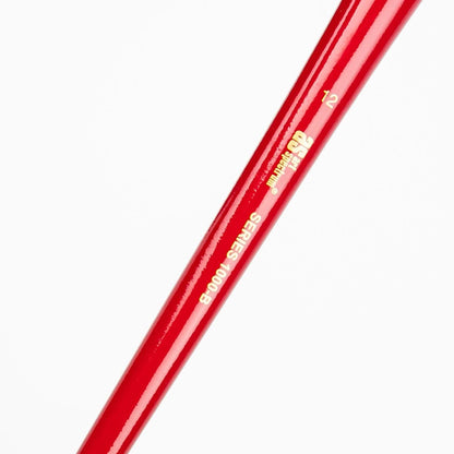 Snow Art Spectrum Brush Series 1000 Interlocked Hog Bristle - Bright Size - 12 Paint Brushes