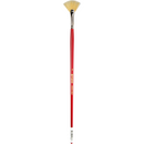 Wheat Art Spectrum Brush Series 1000 Interlocked Hog Bristle - Fan Size - 2 Paint Brushes