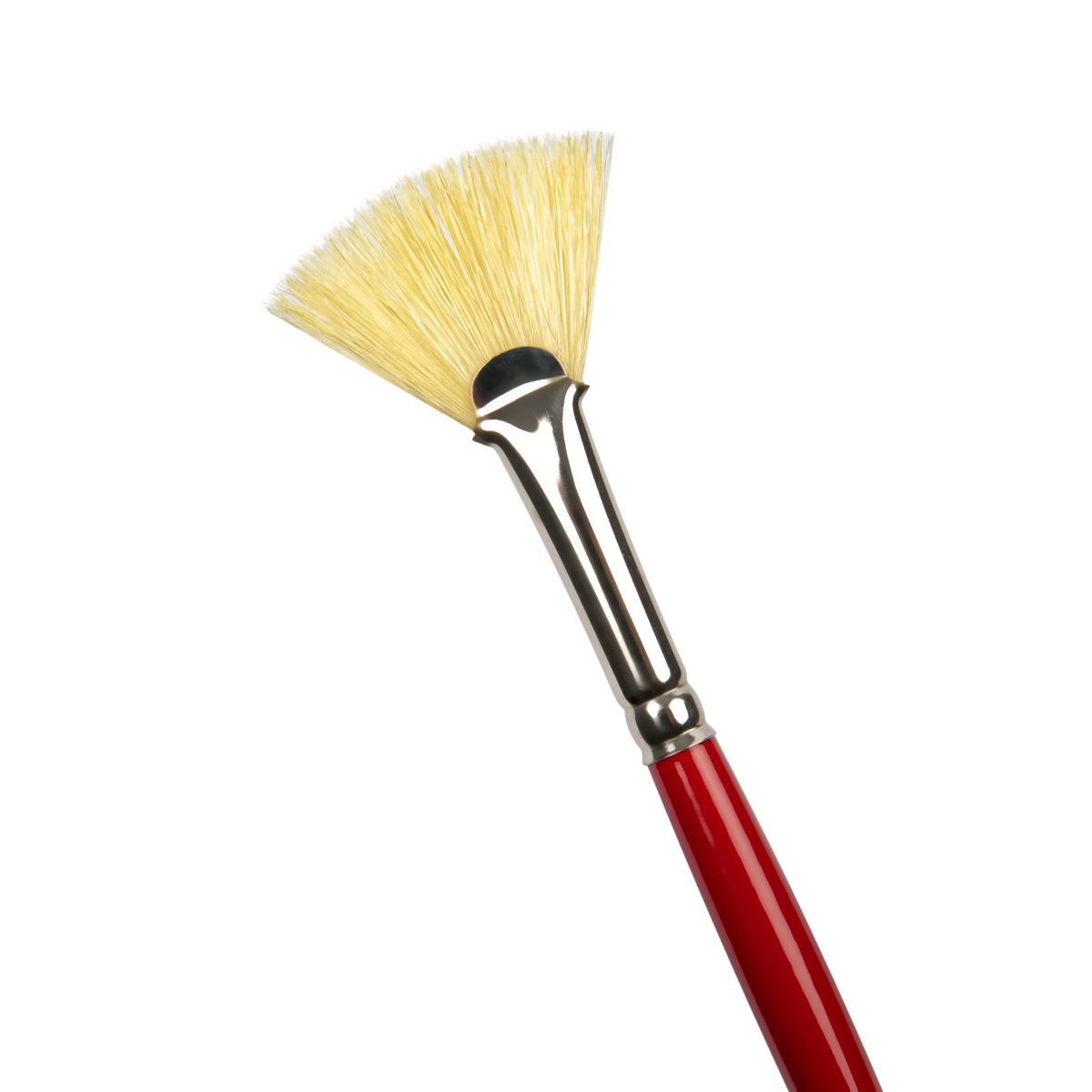 Saddle Brown Art Spectrum Brush Series 1000 Interlocked Hog Bristle - Fan Size - 4 Paint Brushes