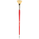 Wheat Art Spectrum Brush Series 1000 Interlocked Hog Bristle - Fan Size - 6 Paint Brushes