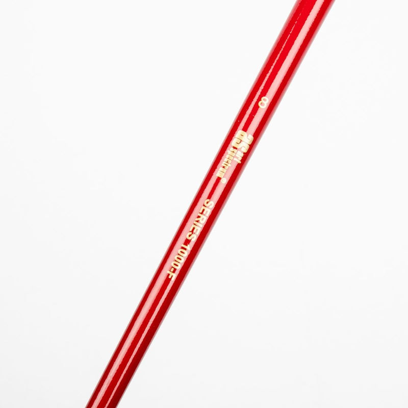 Snow Art Spectrum Brush Series 1000 Interlocked Hog Bristle - Fan Size - 8 Paint Brushes