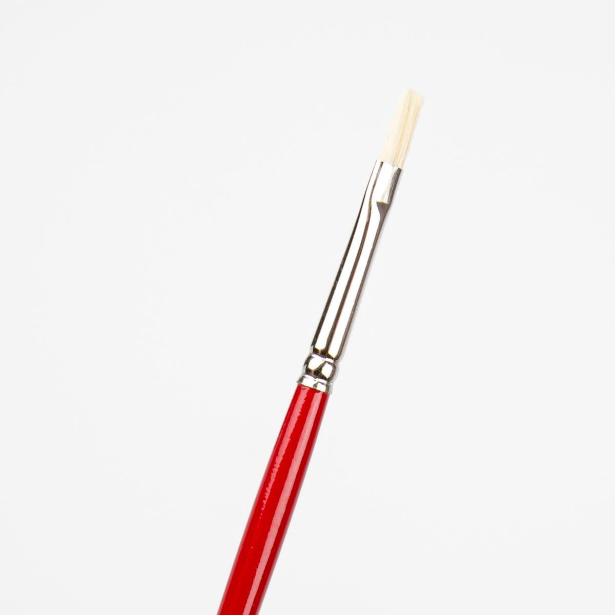 White Smoke Art Spectrum Brush Series 1000 Interlocked Hog Bristle - Flat Size - 1 Paint Brushes
