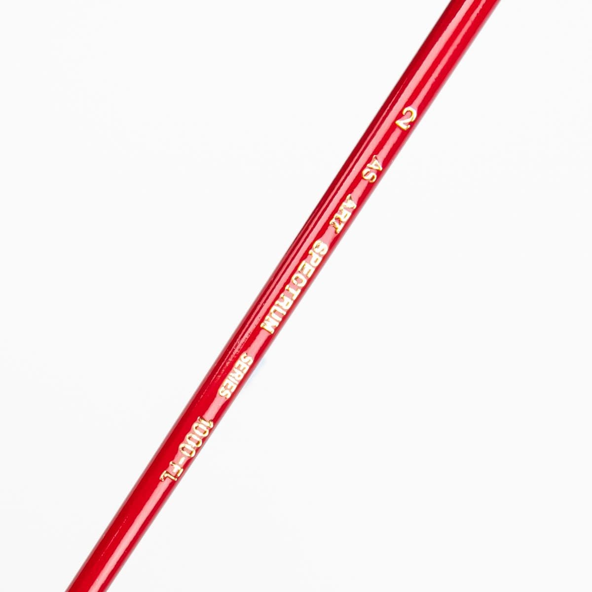 Snow Art Spectrum Brush Series 1000 Interlocked Hog Bristle - Flat Size - 2 Paint Brushes