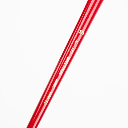 Snow Art Spectrum Brush Series 1000 Interlocked Hog Bristle - Flat Size - 10 Paint Brushes
